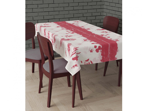 Vérfoltos terítő - 135 x 270 cm - 1 db.
