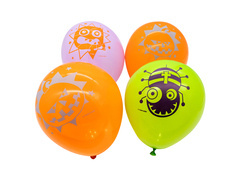 LED világító latex lufi - 25 cm - 4 db.