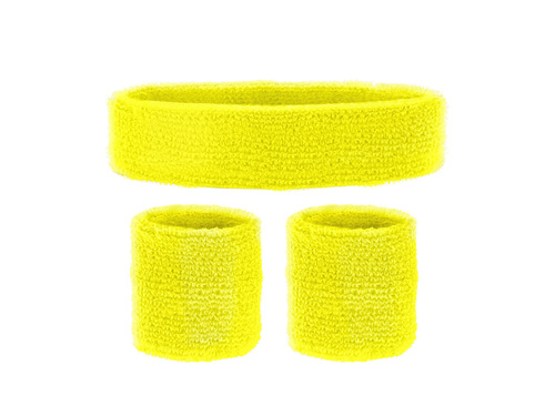 Disco 80-as évek neonsárga karszalagok - 3 db.