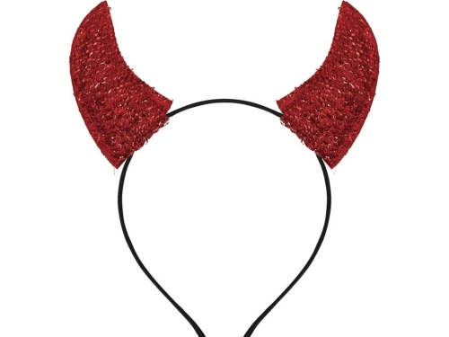 Glitter ördögszarvak - 1 db.