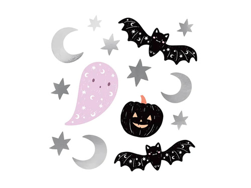 Halloween fali dekoráció - 56 db.