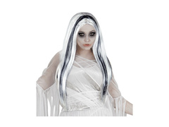 Kísérteties szellem paróka fekete-fehér