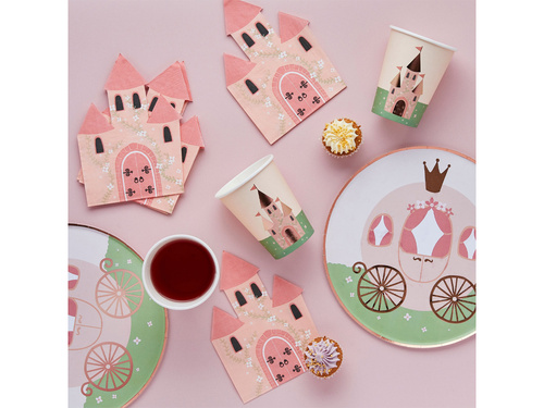 Palota születésnapi szalvéták - 16cm x 11.5cm - 16 db.