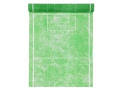 Asztali futó dekoráció Futballpálya - 30 cm x 5 m - 1 db.