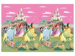 Princess születésnapi terítő - Hercegnők - 120 x 180 cm - 1 db.