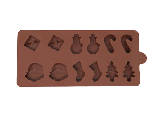Karácsonyi kekszforma - 12 db.