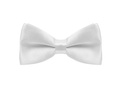 Klasszikus fehér csokornyakkendő - 10 cm - 1 db.