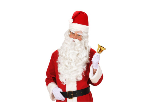 Mikulás paróka szakállal, bajusszal és szemöldökkel