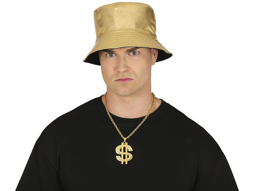 Arany dollár lánc - 1 db.