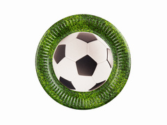 Papírtányérok Football - 18 cm - 6 db.