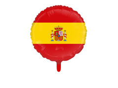 Spanyol nemzeti zászló fólialufi - 46 cm - 1 db.
