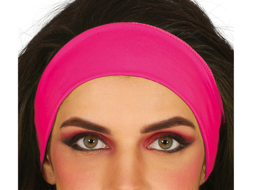 Neon rózsaszín fejpánt - 1 db.