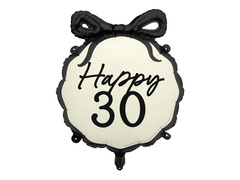 Fólialufi Happy "30" masnival - 47,5 x 45 cm - 1 db.