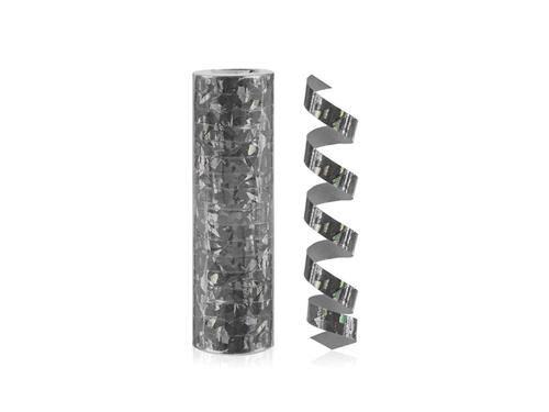 Holografikus szalag - fekete - 18 db.