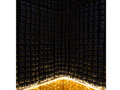Fekete függönyös fólialufi - 55 x 110 cm - 1 db.
