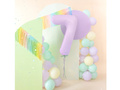 Fólia lila lufi 7-es szám - 100 cm - 1 db.