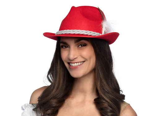 Bajor sapka piros - 1 db.