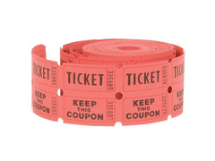 Tekercses jegyek - 500 darab.