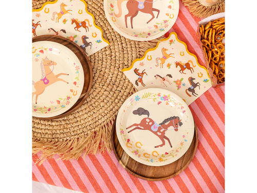 Születésnapi szalvéták Lovak - 33 cm - 10 db.