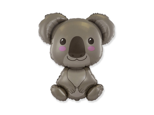 Koala pálcikás fólialufi - 30 x 26 cm - 1 db.