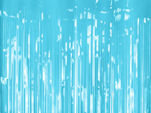 Függöny - kék ajtófüggöny - 100 x 200 cm