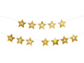 Boldog új évet csillagok banner - 290 cm - 1 db.