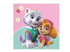 Psi Patrol Skye és Everest születésnapi szalvéta - 33 cm - 20 db.