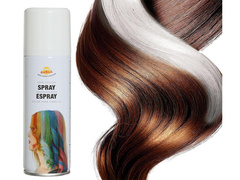 Mosható pasztell hajspray 125 ml - fehér