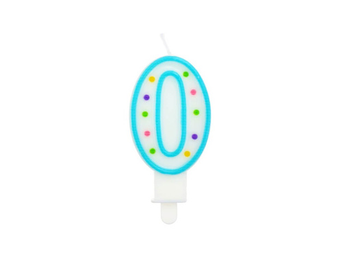 Gyertyaszám nullás 0 pontokkal - 1 db.