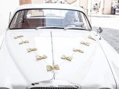 Autódíszek készlete Íjak - 4 elem.