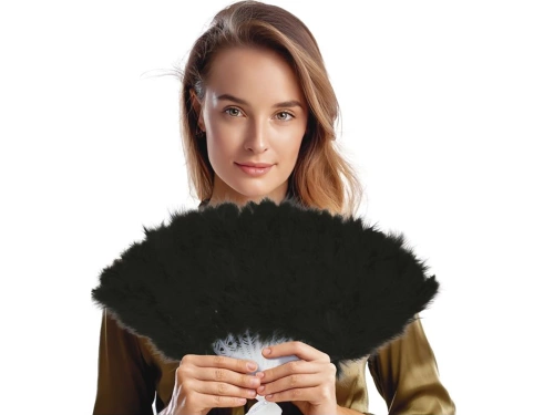 Tollas ventilátor fekete - 1 db.