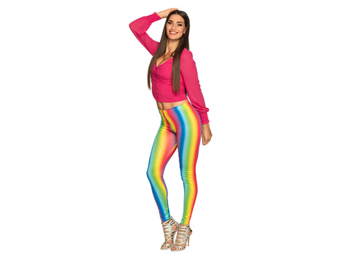 Szivárványos leggings