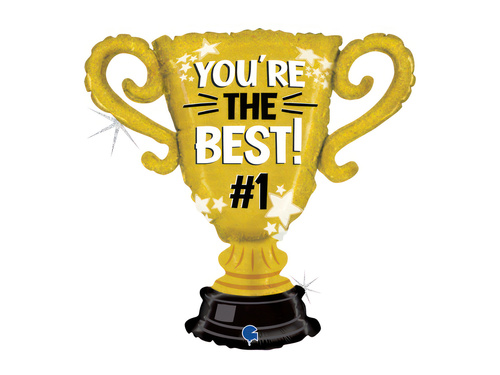 Fólia léggömb Kupa - 67x68 cm - 1 db.