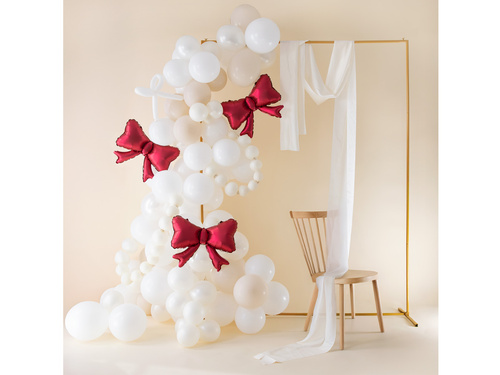 Fólia lufi Piros kártya - 55 x 42 cm - 3 db.