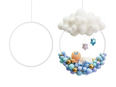 Léggömb keret Kör - 78 cm - 1 db.