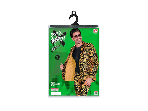 Buli öltözék - arany zebra ruha