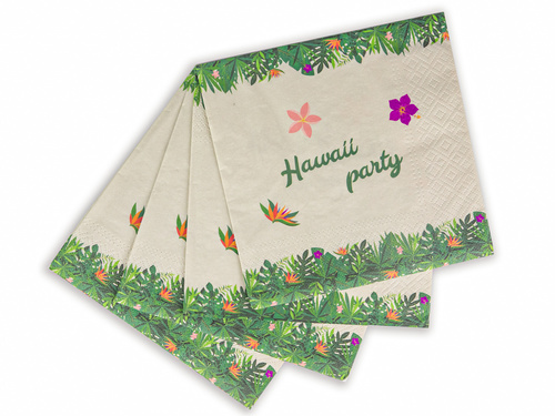 Hawaii Party szalvéták - 33 cm - 20 db.