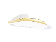 Névjegykártyák asztalra Feather - 10,5 x 3 cm - 10 db.