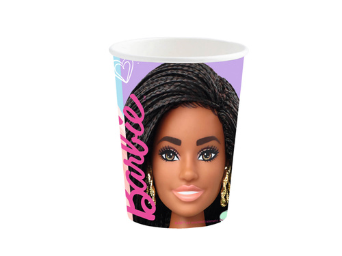 Barbie papírpoharak - 250 ml - 8 db.