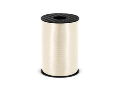 Dekorációs szalag lufihoz - pasztell - j.krém - 225 m