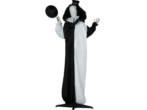 Álló dekoráció Bohóc csontváz - 170 cm - 1 db.