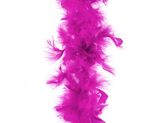 Toll boa - sötét rózsaszín - 190 cm