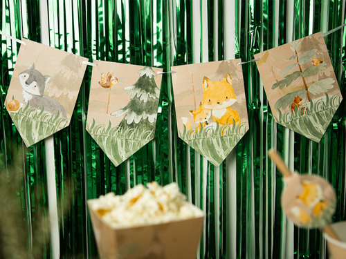 Baner flagi Leśne Zwierzątka - 5 m