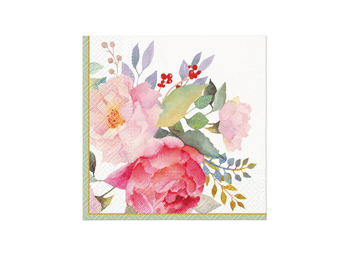 Finom csokor szalvéta - 33 cm - 20 db.