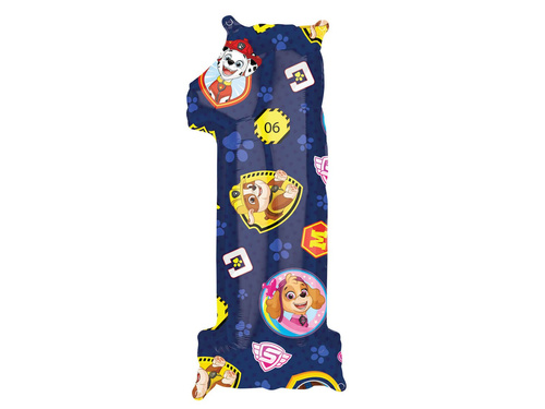 Fólia léggömb 1 Psi Patrol - 27 cm x 66 cm - 1 db.