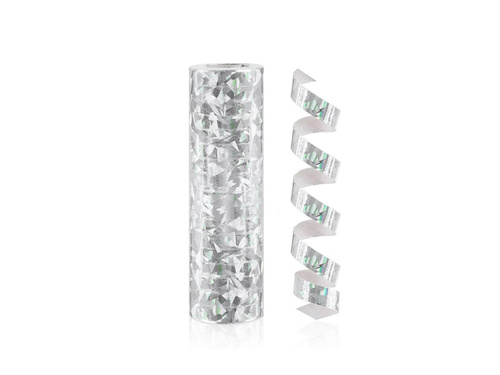 Holografikus szalag - ezüst - 18 db.