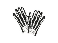 Csontváz kesztyű - gyerekeknek