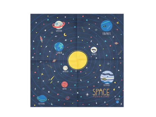 Kozmosz szalvéták - 33 cm - 20 db.