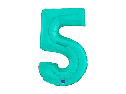 Fólia lufi 5. számú türkizkék - 26" - 1 db.