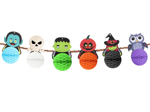 Halloween rózsafüzér - 300 cm - 1 db.